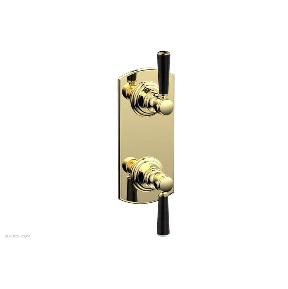 Phylrich - 1/2'' Mini Therm, 2 H - Polished Brass