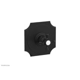 Phylrich - Single Hdl Shower Tr - Matte Black