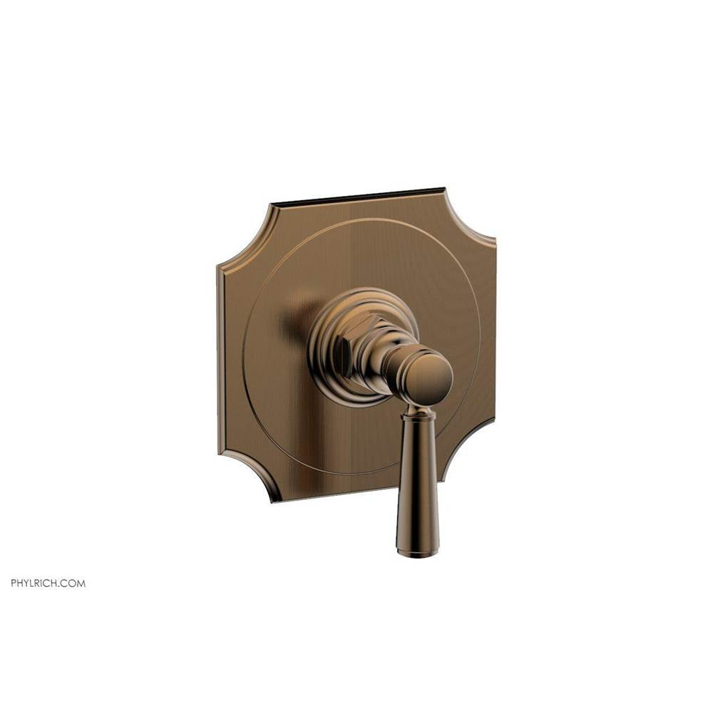 Phylrich - Single Hdl Shower Tr - Old English Brass