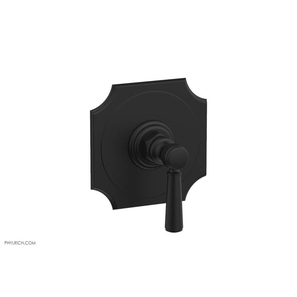 Phylrich - Single Hdl Shower Tr - Matte Black