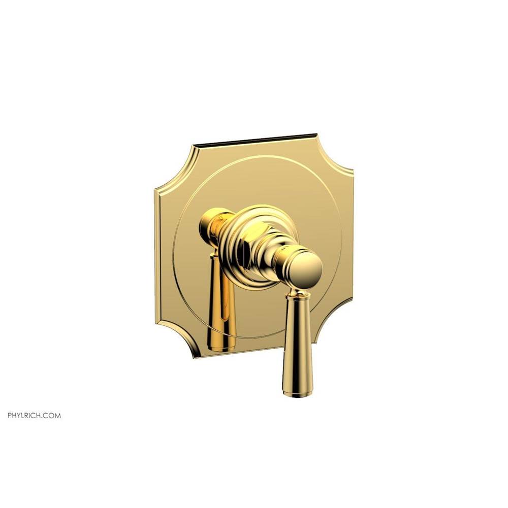Phylrich - Single Hdl Shower Tr - Polished Gold
