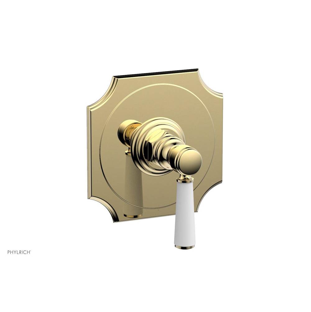 Phylrich - Single Hdl Shower Tr - Polished Brass Uncoated