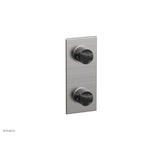 Phylrich - 1/2'' Mini Therm W Vol/Div - Satin chrome