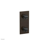 Phylrich - 1/2'' Mini Therm W Vol/Div - Antique Bronze