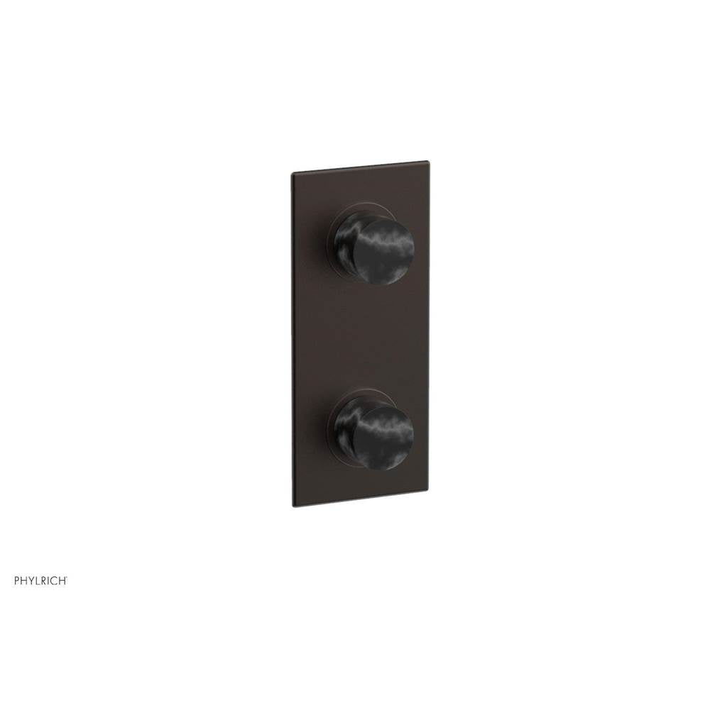 Phylrich - 1/2'' Mini Therm W Vol/Div - Oil Rubbed Bronze