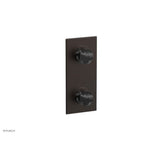 Phylrich - 1/2'' Mini Therm W Vol/Div - Oil Rubbed Bronze