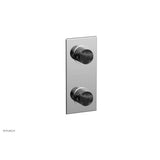 Phylrich - 1/2'' Mini Therm W Vol/Div - Polished Chrome