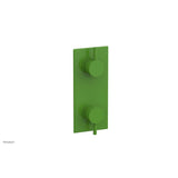 Phylrich - 1/2'' Mini Therm W Vol/Div - Green