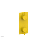 Phylrich - 1/2'' Mini Therm W Vol/Div - Yellow