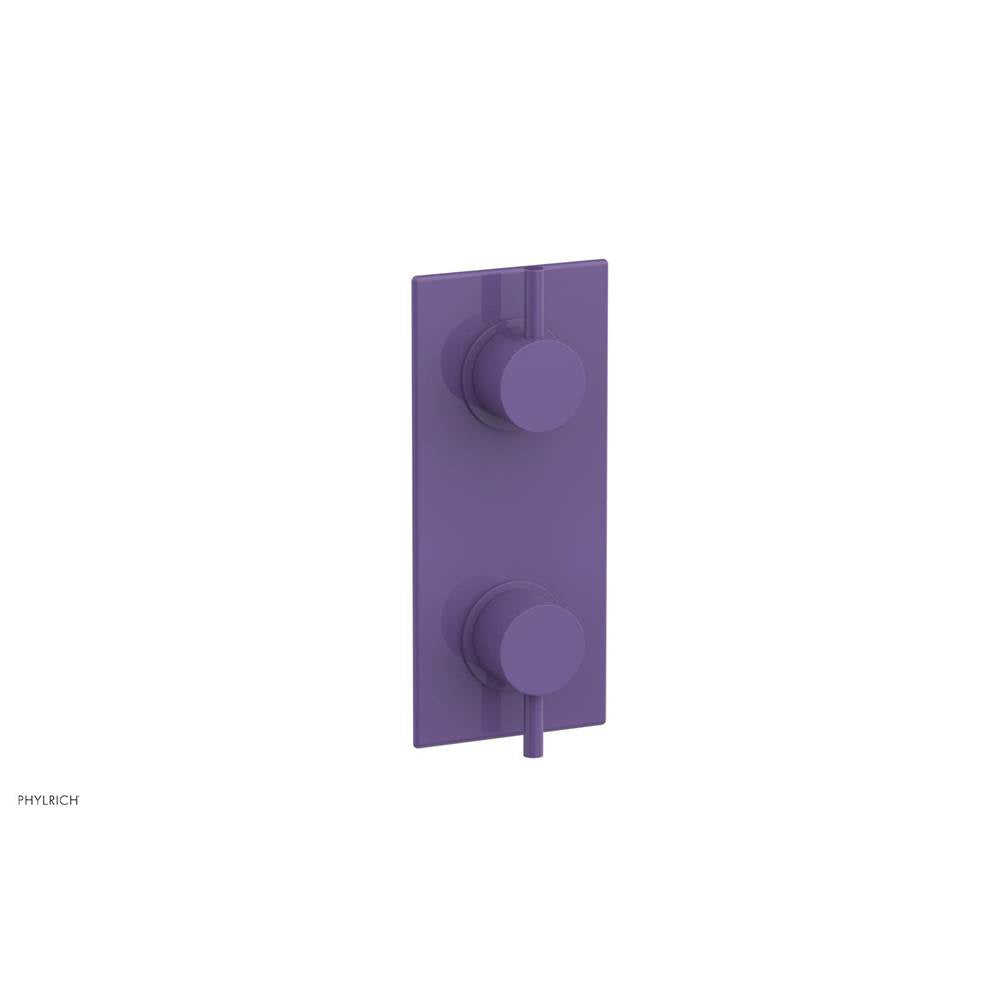 Phylrich - 1/2'' Mini Therm W Vol/Div - Purple