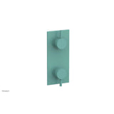 Phylrich - 1/2'' Mini Therm W Vol/Div - Turquoise