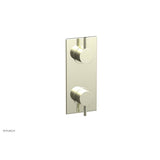 Phylrich - 1/2'' Mini Therm W Vol/Div - Burnished Nickel