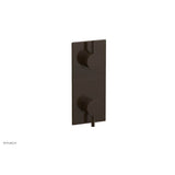 Phylrich - 1/2'' Mini Therm W Vol/Div - Antique Bronze