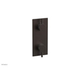 Phylrich - 1/2'' Mini Therm W Vol/Div - Oil Rubbed Bronze
