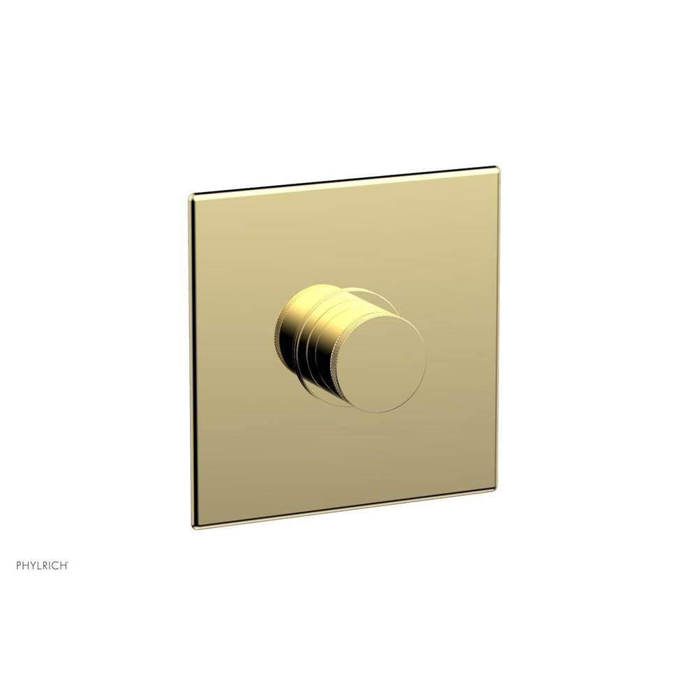 Phylrich - Shower Plate Trim Sq - Polished Brass