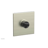 Phylrich - Shower Plate Trim, Marble Hdl - Satin Nickel