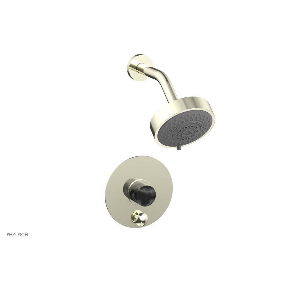 Phylrich - Pb Shower & Div Set - Burnished Nickel