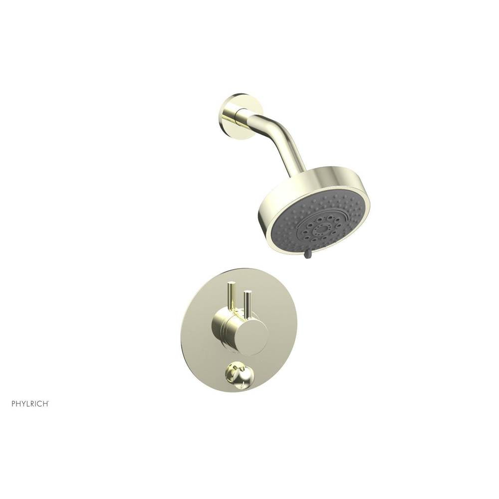 Phylrich - Pb Shower & Div Set - Burnished Nickel