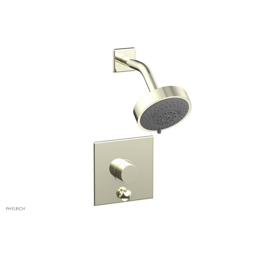 Phylrich - Pb Shower & Div Set - Burnished Nickel