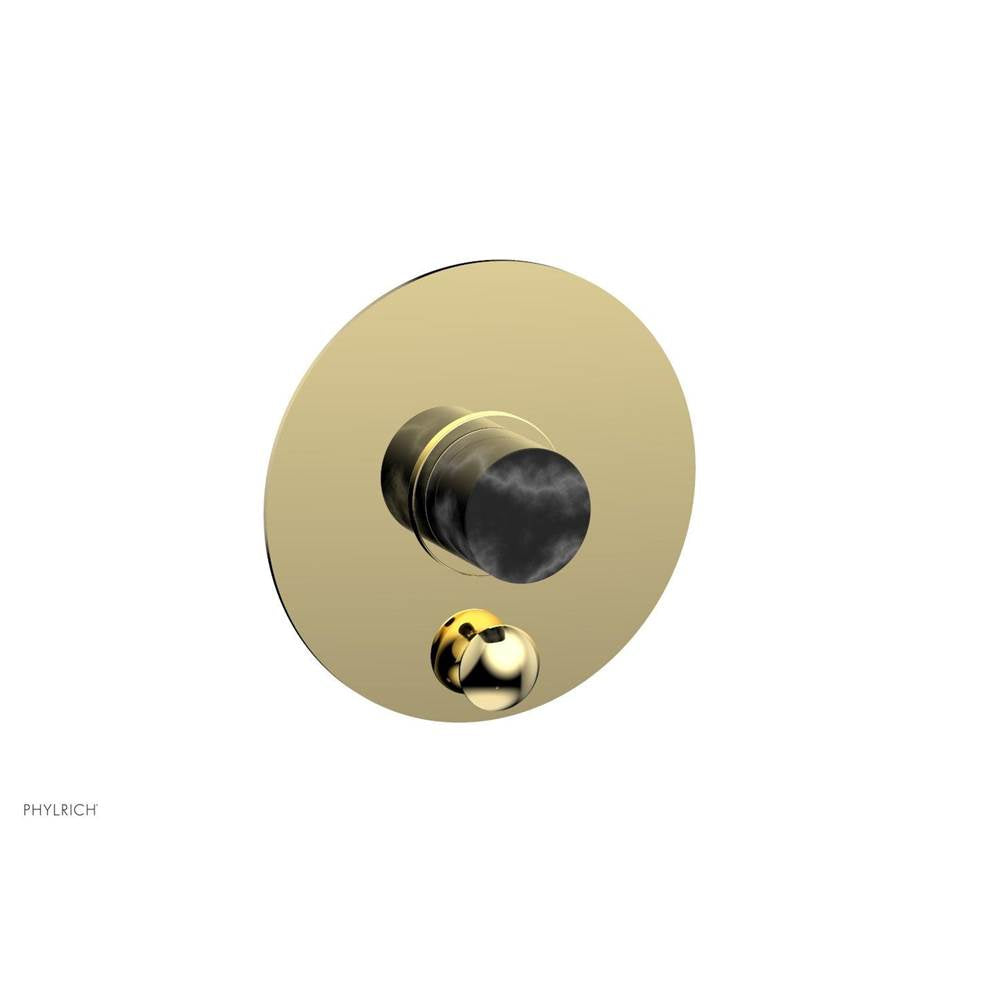 Phylrich - Pb Shower Plate W/ D - Polished Brass