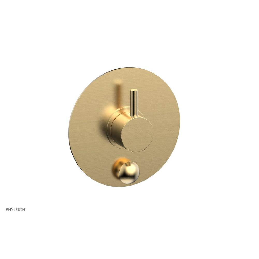 Phylrich - Pb Shower Plate W/ D - Satin Brass