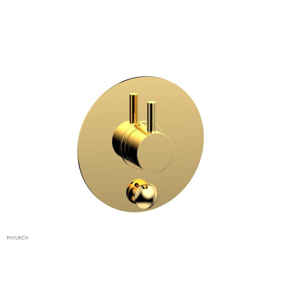Phylrich - Pb Shower Plate W/ D - Polished Gold