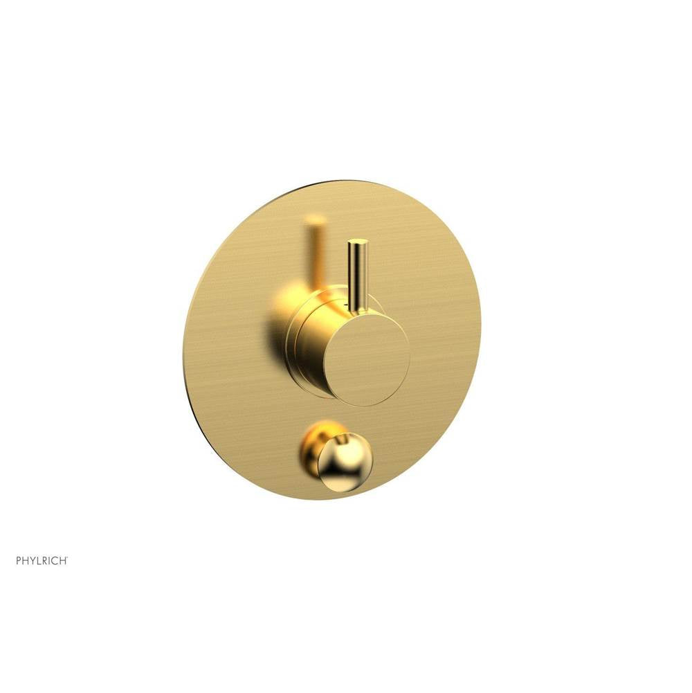 Phylrich - Pb Shower Plate W/ D - Satin Gold