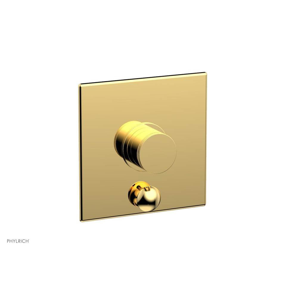 Phylrich - Pb Shower Plate W/ D - Polished Gold