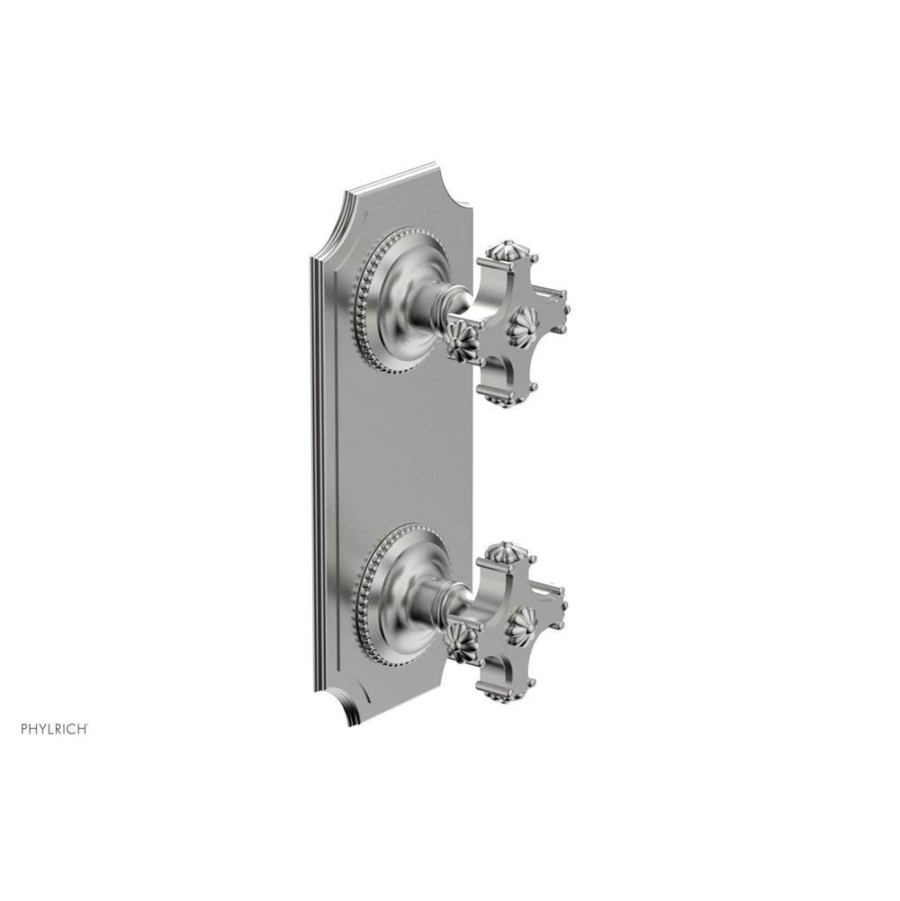 Phylrich - MARVELLE 1/2'' Mini Thermostatic Valve with Volume Control or Diverter 4-293 - Pewter