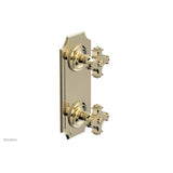 Phylrich - MARVELLE 1/2'' Mini Thermostatic Valve with Volume Control or Diverter 4-293 - Old English Brass