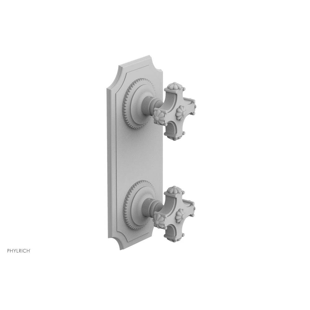 Phylrich - MARVELLE 1/2'' Mini Thermostatic Valve with Volume Control or Diverter 4-293 - Satin White