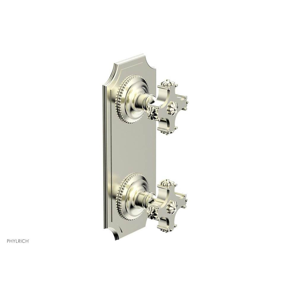 Phylrich - MARVELLE 1/2'' Mini Thermostatic Valve with Volume Control or Diverter 4-293 - Polished Brass
