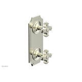 Phylrich - MARVELLE 1/2'' Mini Thermostatic Valve with Volume Control or Diverter 4-293 - Polished Brass