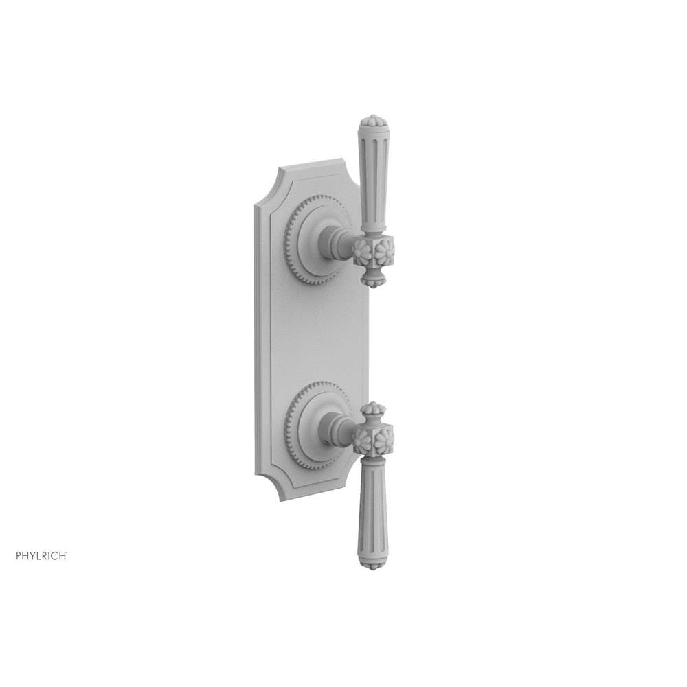 Phylrich - MARVELLE 1/2'' Thermostatic Valve with Volume Control or Diverter 4-299 - Satin White