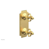 Phylrich - COURONNE 1/2'' Mini Thermostatic Valve with Volume Control or Diverter 4-305 - Polished Chrome