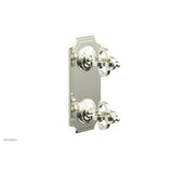 Phylrich - COURONNE 1/2'' Mini Thermostatic Valve with Volume Control or Diverter 4-305 - Burnished Nickel