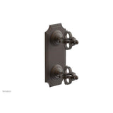 Phylrich - COURONNE 1/2'' Mini Thermostatic Valve with Volume Control or Diverter 4-305 - Oil Rubbed Bronze