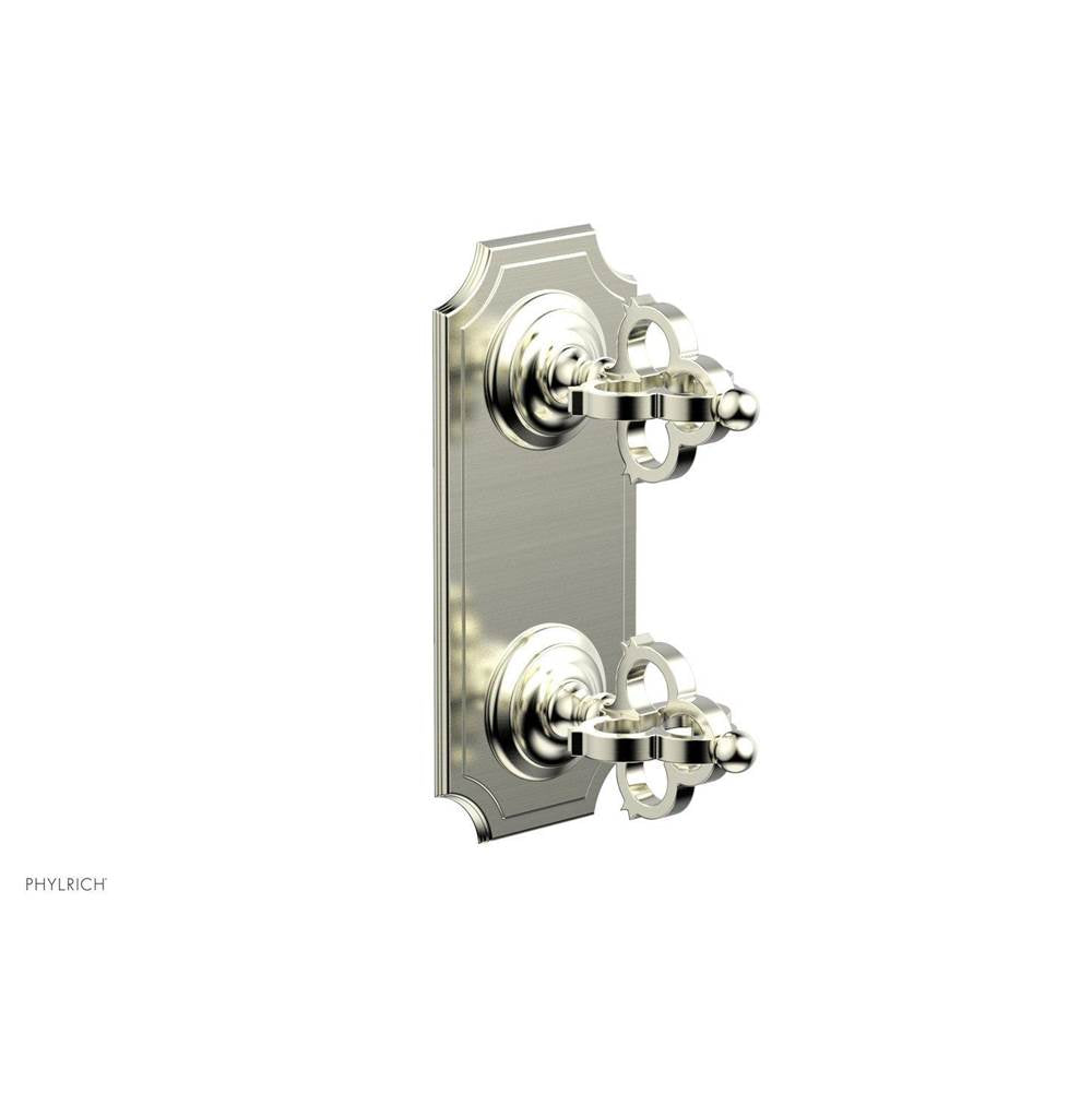 Phylrich - COURONNE 1/2'' Mini Thermostatic Valve with Volume Control or Diverter 4-305 - Polished Brass