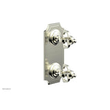 Phylrich - COURONNE 1/2'' Mini Thermostatic Valve with Volume Control or Diverter 4-305 - Polished Brass