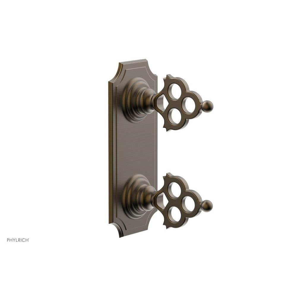 Phylrich - MAISON 1/2'' Mini Thermostatic Valve with Volume Control or Diverter 4-311 - Old English Brass