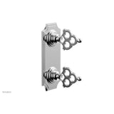 Phylrich - MAISON 1/2'' Mini Thermostatic Valve with Volume Control or Diverter 4-311 - Satin Brass