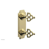 Phylrich - MAISON 1/2'' Mini Thermostatic Valve with Volume Control or Diverter 4-311 - Polished Brass