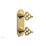 Phylrich - MAISON 1/2'' Mini Thermostatic Valve with Volume Control or Diverter 4-311 - Polished Gold