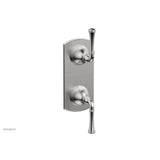 Phylrich - 3RING 1/2'' Mini Thermostatic Valve with Volume Control Diverter 4-313 - Pewter