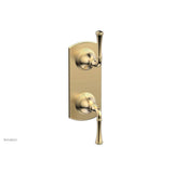 Phylrich - 3RING 1/2'' Mini Thermostatic Valve with Volume Control Diverter 4-313 - Polished Chrome