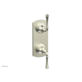 Phylrich - 3RING 1/2'' Mini Thermostatic Valve with Volume Control Diverter 4-313 - Polished Brass
