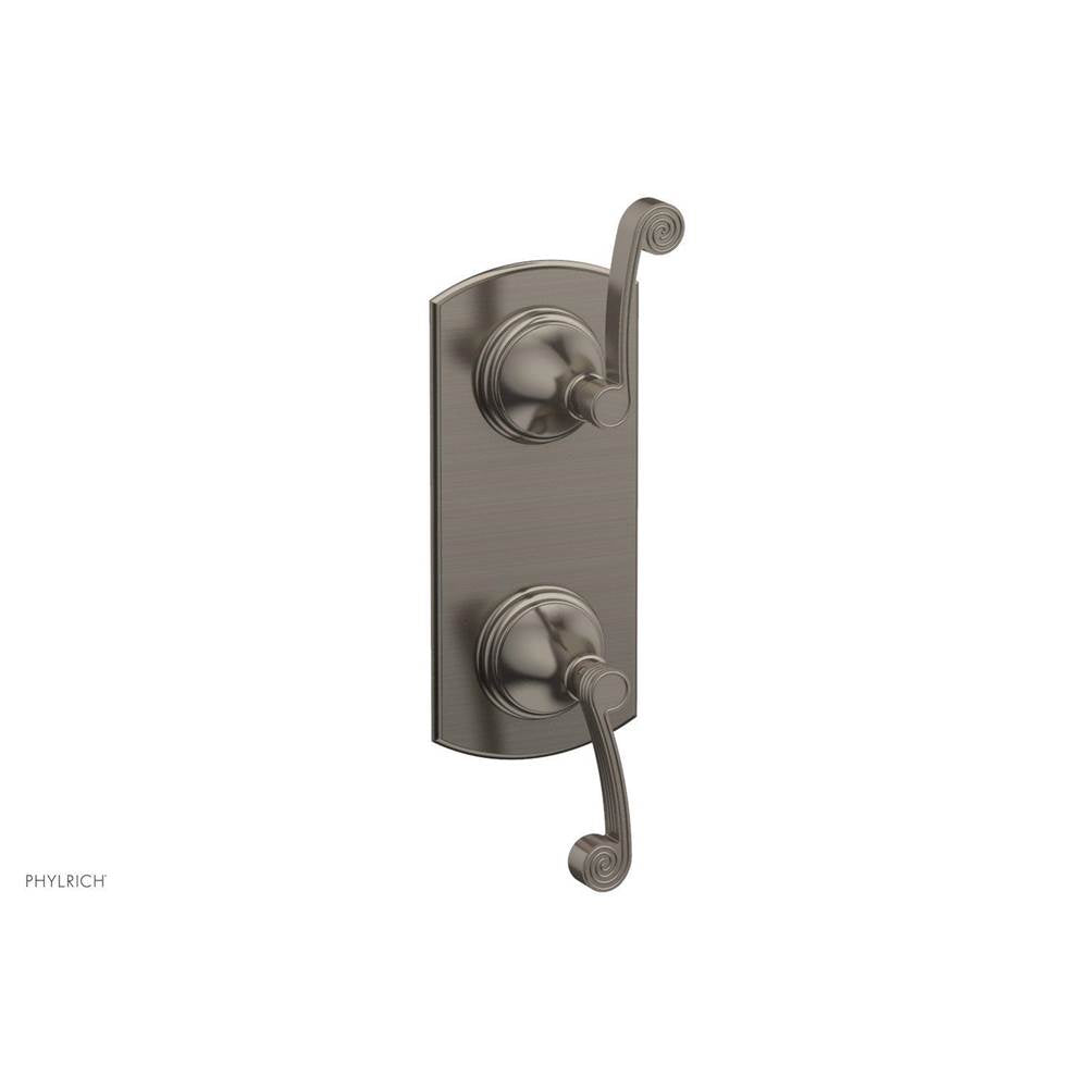 Phylrich - 1/2'' Mini Therm W Vol/Div - Pewter