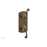 Phylrich - 1/2'' Mini Therm W Vol/Div - Old English Brass