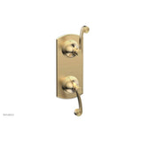Phylrich - 1/2'' Mini Therm W Vol/Div - Satin Brass
