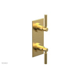 Phylrich - 1/2'' Mini Therm, Lvr Hdlsbasic Series - Burnished Gold
